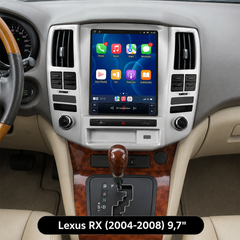 Lexus RX 2004-2008 - 9,7" radio z Apple CarPlay in Android Auto 