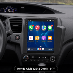 Honda Civic 2012-2015 radio 9,7" z Apple CarPlay in Android Auto 