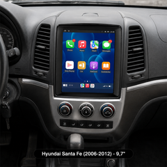 Hyundai Santa Fe 2006-2012 - 9,7" avtoradio z Apple CarPlay in Android Auto 