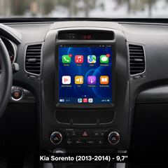 Kia Sorento 2013-2014 – 9,7" radio z Apple CarPlay in Android Auto 