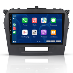 Suzuki Vitara 14-18 - 9" radio z Apple CarPlay in Android Auto