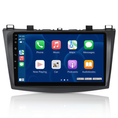 Mazda 3 10-13 - 9" radio z Apple CarPlay in Android Auto