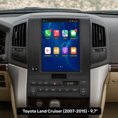 Toyota Land Cruiser 2007-2015 - 9,7" avtoradio z Apple CarPlay in Android Auto 