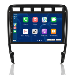 Porsche Cayenne 02-10 - 9" radio z Apple CarPlay in Android Auto