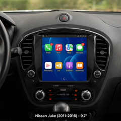 Nissan Juke 2011-2016 – 9,7" radio z Apple CarPlay in Android Auto 