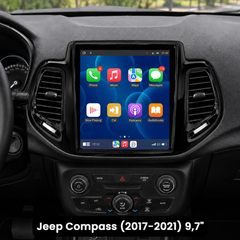 Jeep Compass 2017-2021 - 9,7" avtoradio z Apple CarPlay in Android Auto 