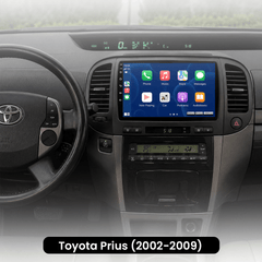 Toyota Prius 2002-2009 - 9" radio z Apple CarPlay in Android Auto 