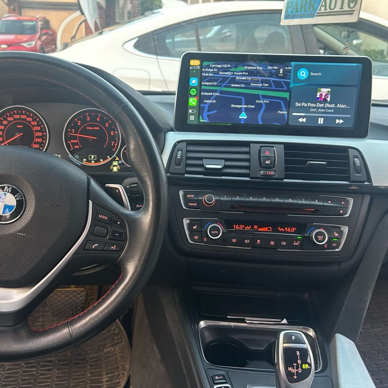 BMW serija 3/4 13-17 - 12,3" radio z Apple CarPlay in Android Auto – Carmediaeurope.com