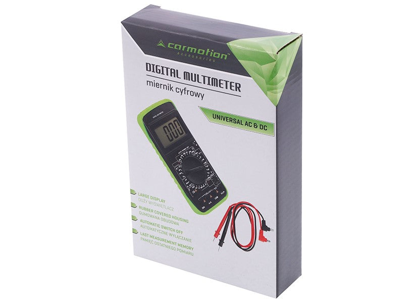Digitalni električni multimeter CARMOTION z LCD-zaslonom