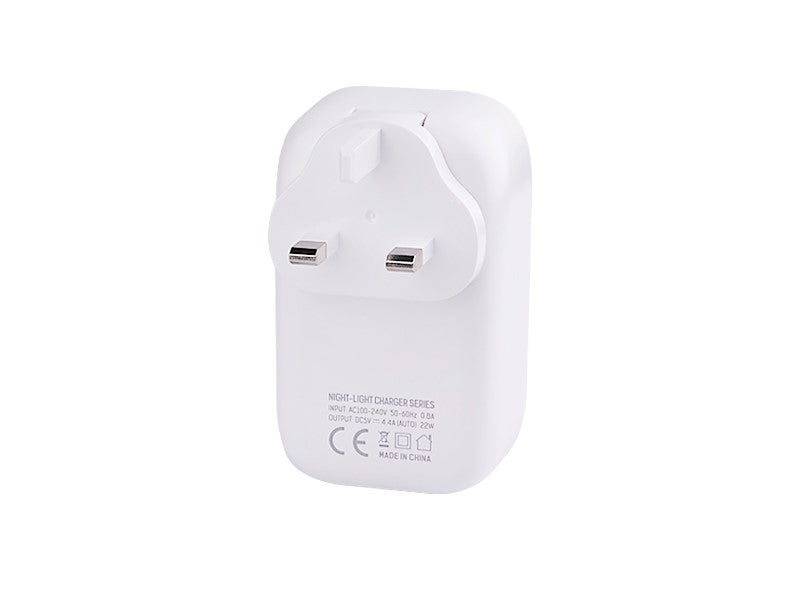 WAYME stenski polnilec s 4 vrati USB-A