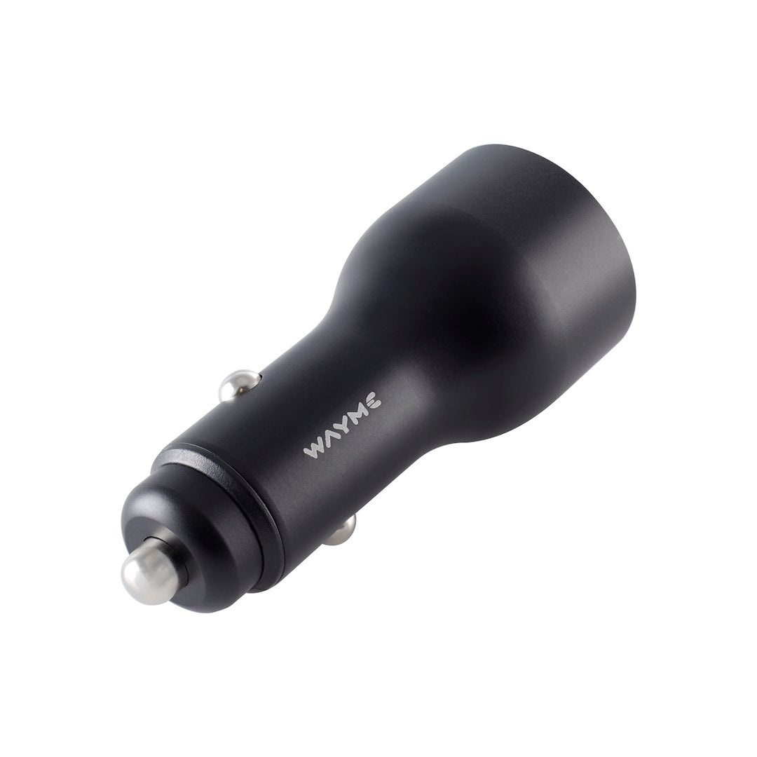 Avtomobilski polnilec WAYME z USB-C PD 100W in USB-A QC 18W