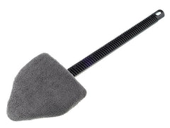 Mikrovlakenski čistilec stekel s trikotno glavo in 38 cm ročajem
