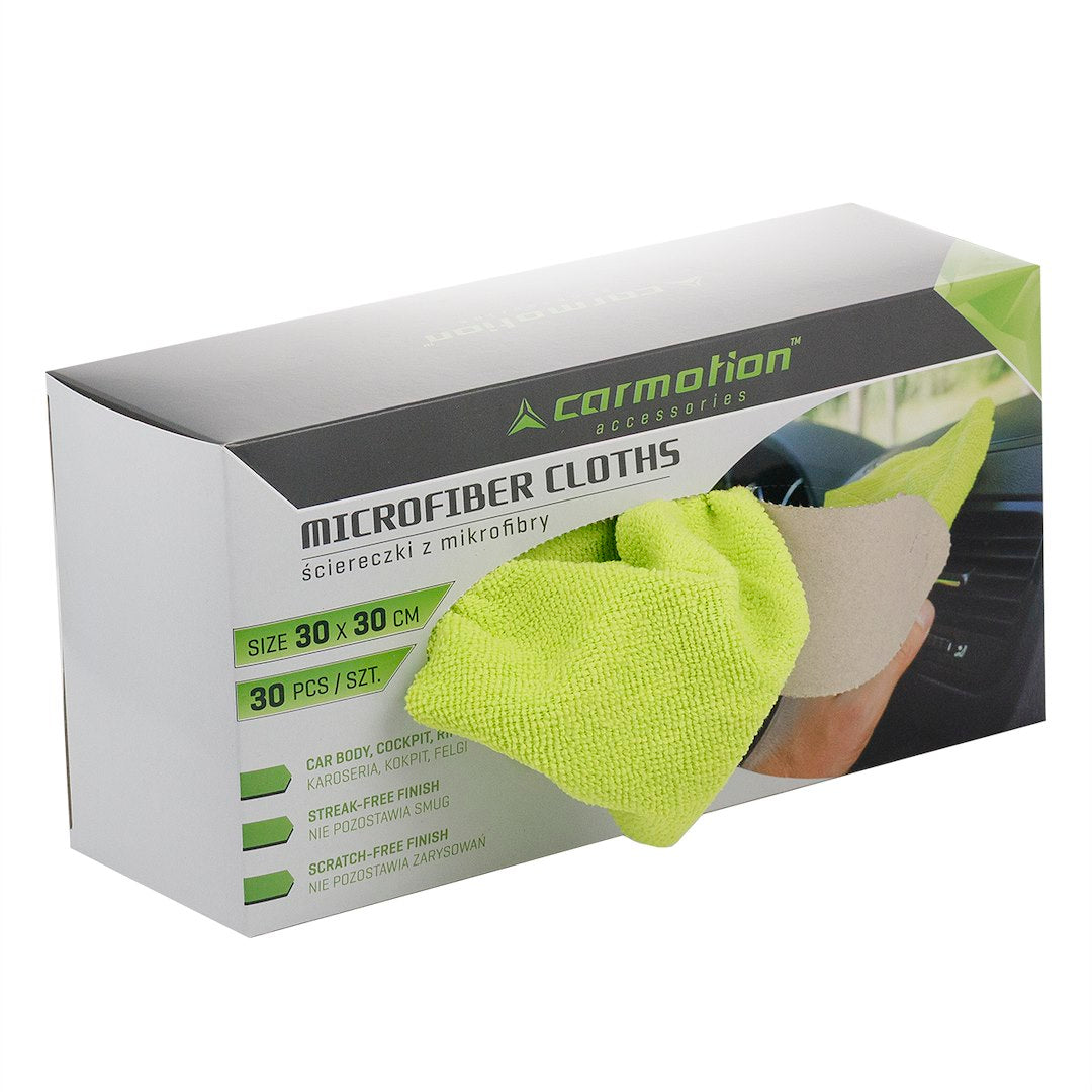 Komplet 30-delni set mikrovlaknene krpe CARMOTION