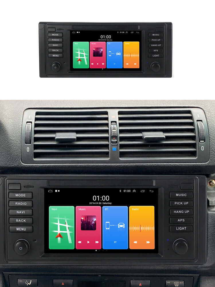 BMW E39 - 7" radio z Apple CarPlay in Android Auto – Carmediaeurope.com