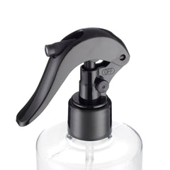 Prozorna pršilna plastenka 500 ml z ergonomskim ročajem