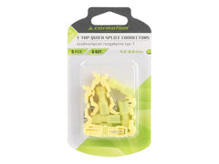 CARMOTION T-tip hitri konektorji rumeni za kabel 4,0–6,0 mm²