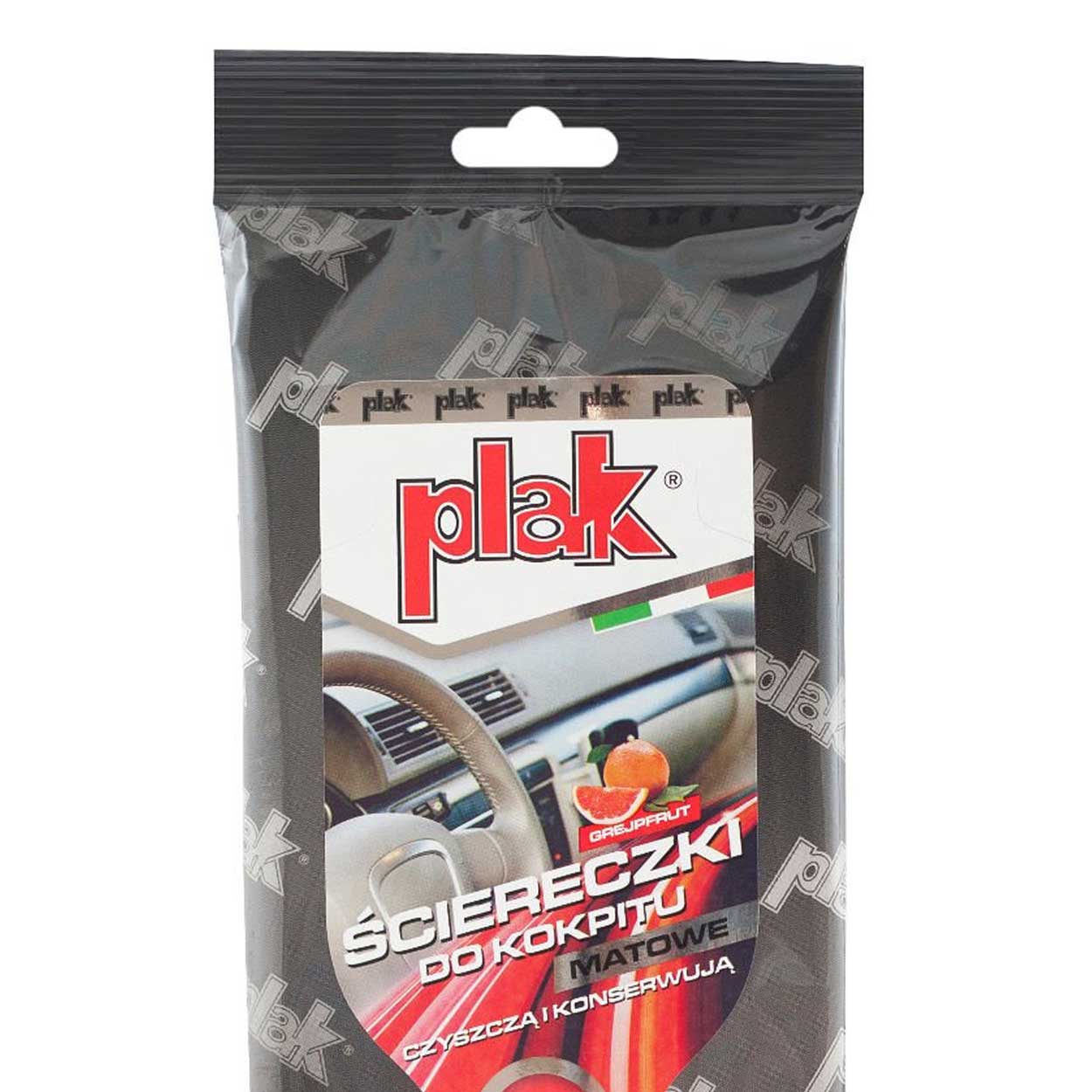 Pakiranje z 24 čistilnimi robčki za armaturno ploščo in notranjost avtomobila.