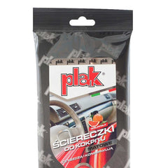 Pakiranje z 24 čistilnimi robčki za armaturno ploščo in notranjost avtomobila.