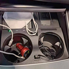 BMW X5/X6/X7 2019-2022 Brezžični polnilec za telefon s 15W hitrim polnjenjem 