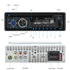 1 DIN avtoradio z vgrajenim CD-predvajalnikom, Bluetooth, FM/AM, USB, SD in AUX 