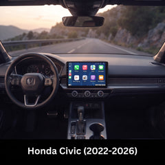 Honda Civic 2022-2026 - 10,1" Radio m. Apple CarPlay og Android Auto