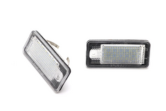 LED osvetlitev registrske tablice Audi – CANBUS (A3, A4, A6, Q7 in drugi) – sodobna osvetlitev brez napak za vaš avto.
