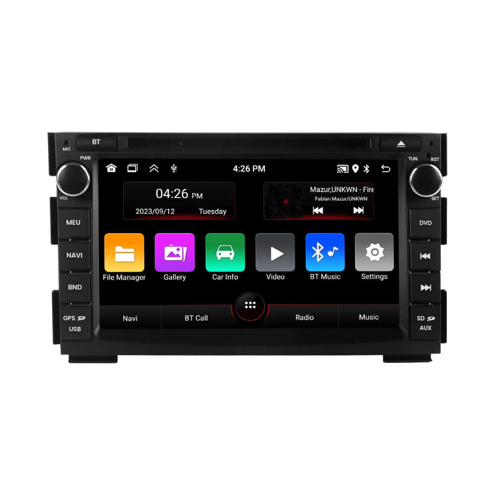Kia Ceed/Venga 10-16 - 7" radio z Apple CarPlay in Android Auto – Carmediaeurope.com