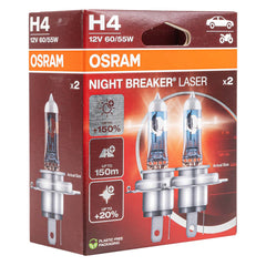 Osram H4 NIGHT BREAKER LASER halogenska žarnica 12V 60/55W