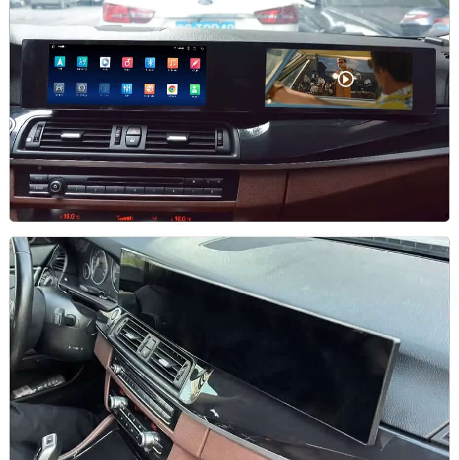 BMW serija 5 F10 - 2x 10,25" zaslon z Apple CarPlay in Android Auto – Carmedia24.si