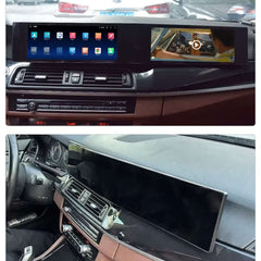 BMW serija 5 F10 - 2x 10,25" zaslon z Apple CarPlay in Android Auto – Carmedia24.si