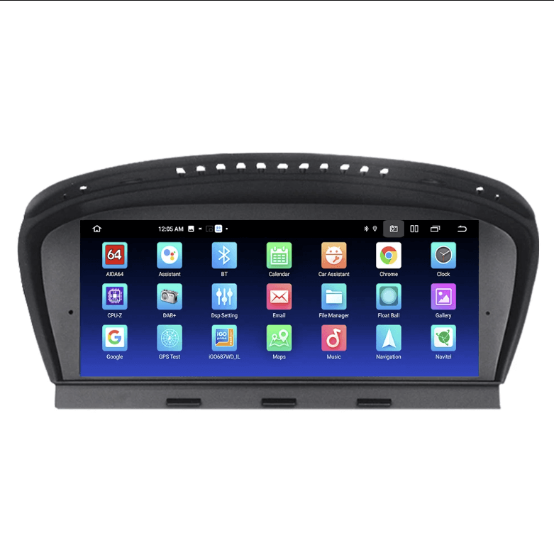 BMW E60/E90 - 8,8" radio z Apple CarPlay in Android Auto – Carmediaeurope.com