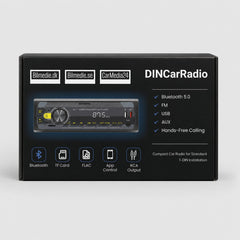 Povežite 1-DIN avtoradio z Bluetooth 5.0, FM, USB, AUX in prostoročnim telefoniranjem 