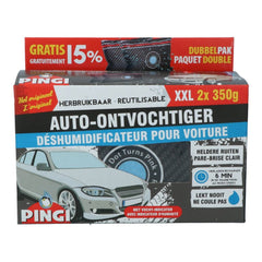 Pingi razvlaževalec za avto, dvojni paket 2x350 g 
