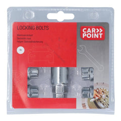 Carpoint varnostni kolesni vijaki M12x1,25 E (konusni sedež) 