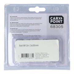 Carpoint varnostni kolesni vijaki M12x1,5x26mm C-kroglasti sedež 