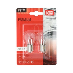 Carpoint Premium avtomobilske žarnice 12V P21W 2 kosa 