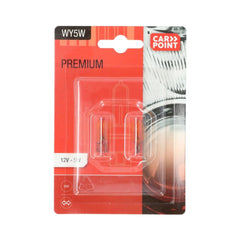 Carpoint Premium avtomobilske žarnice 12V WY5W 2 kosa 