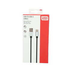 Carpoint kabel USB-A na USB-C, 1 meter 