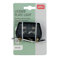 Carpoint lučka za osvetlitev registrske tablice 12V E11 72 mm 