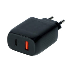 Carpoint hitri polnilec z dvema priključkoma (stenski) – 20 W USB-C + 18 W USB-A 3.0 
