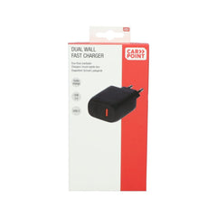 Carpoint hitri polnilec z dvema priključkoma (stenski) – 20 W USB-C + 18 W USB-A 3.0 