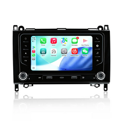 Mercedes-Benz A, B, V, Sprinter in drugi modeli 2004-2016 - 7" radio z Apple CarPlay in Android Auto 