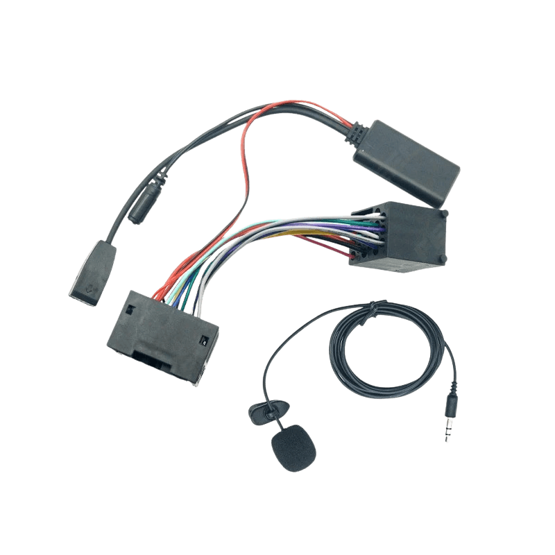 Bluetooth adapter – BMW E46 (2002–2006) kabelski snop in mikrofon za Bluetooth povezljivost.