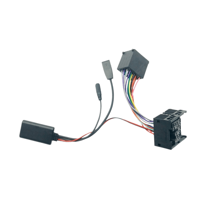 Bluetooth adapter – BMW E46 (2002–2006) priključni konektor za brezžično pretakanje zvoka in prostoročne klice.