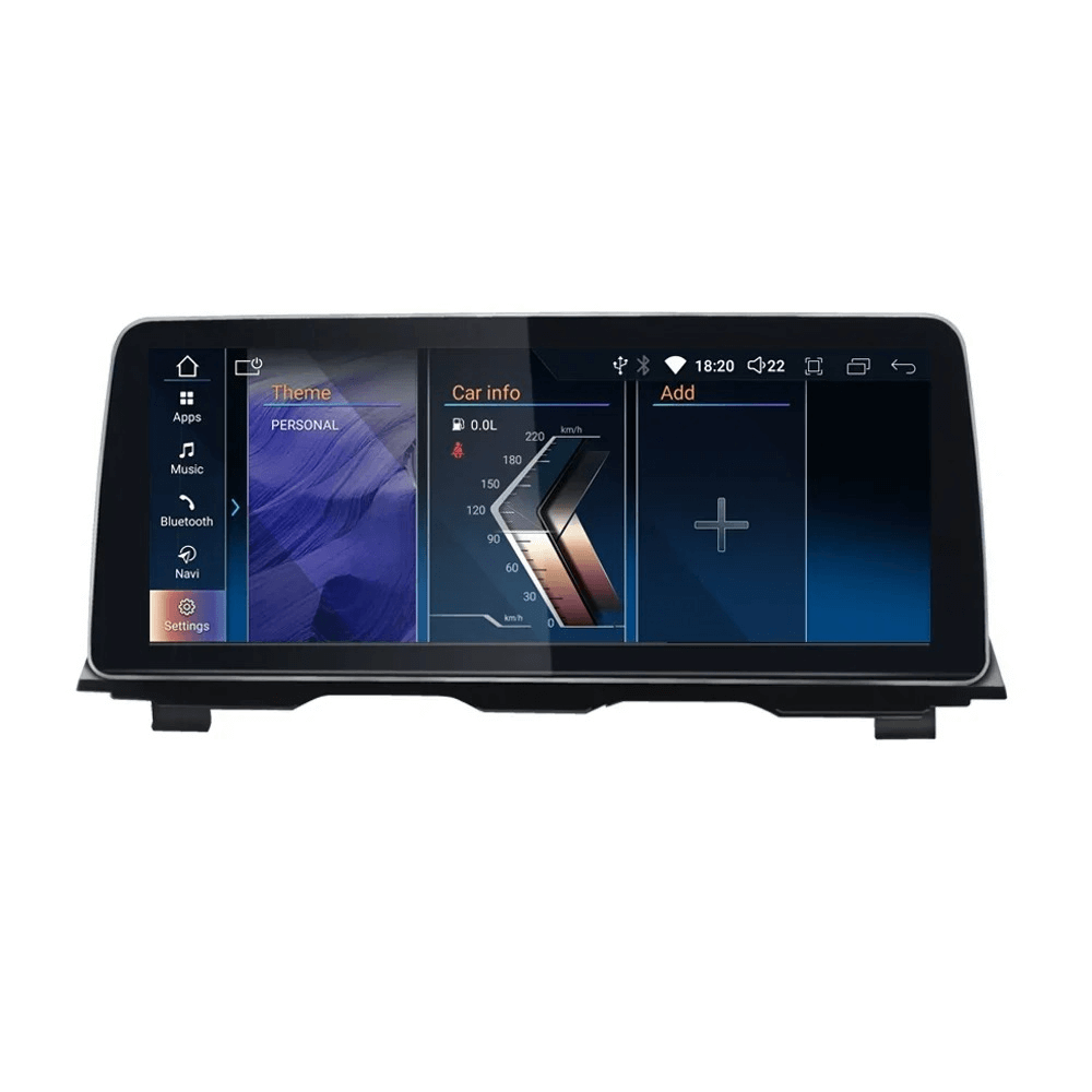 BMW 5-Serie GT F07 09-17 - 12,3" avtoradio z Apple CarPlay in Android Auto vmesnikom za zaslon