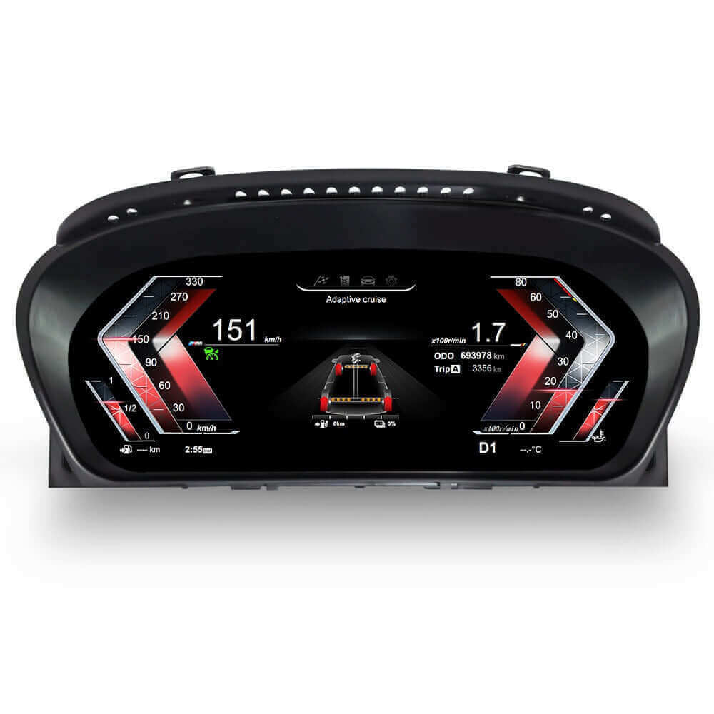 BMW 5/6-serija 03-10 - 12,3" digitalni merilnik hitrosti – Carmediaeurope.com
