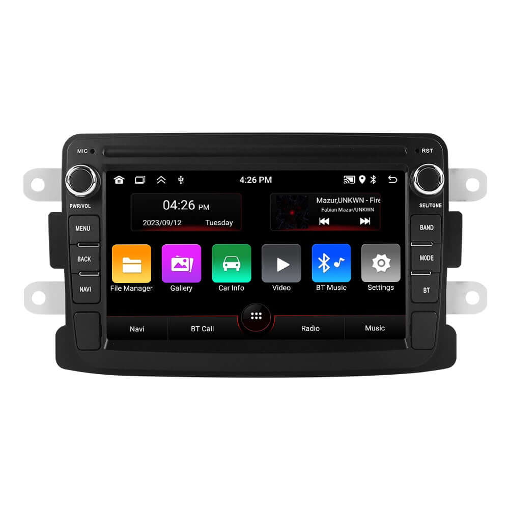 Renault/Dacia - 7" radio z Apple CarPlay in Android Auto – Carmediaeurope.com