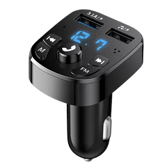 12V polnilnik za cigaretni vžigalnik z vgrajenim Bluetooth oddajnikom – Carmediaeurope.com