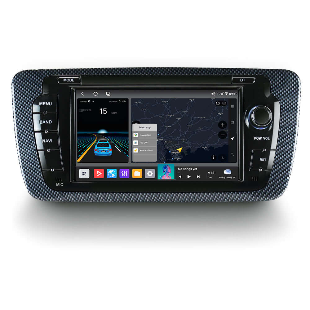 Seat Ibiza 09-13 - 7" radio z Apple CarPlay in Android Auto – Carmediaeurope.com