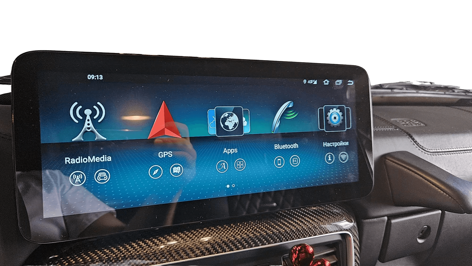Mercedes-Benz G-Klasse 12-19 - 10,25" radio z Apple CarPlay in Android Auto – Carmediaeurope.com